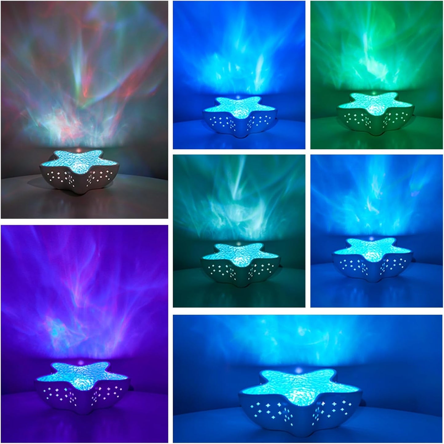 Foggiawoman™ - Veilleuse Étoile de Mer LED - Ambiance Océan