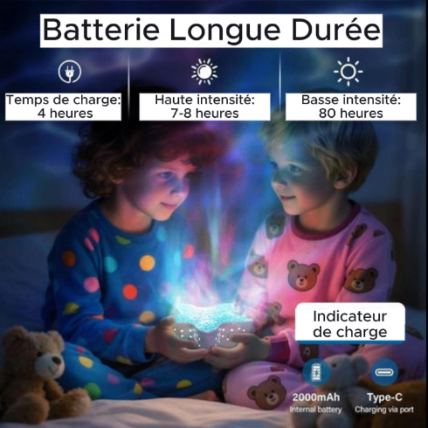 Foggiawoman™ - Veilleuse Étoile de Mer LED - Ambiance Océan